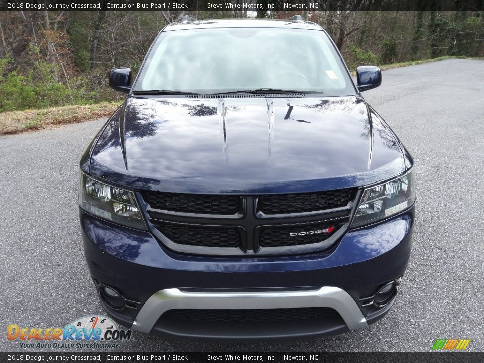 2018 Dodge Journey Crossroad Contusion Blue Pearl / Black Photo #3