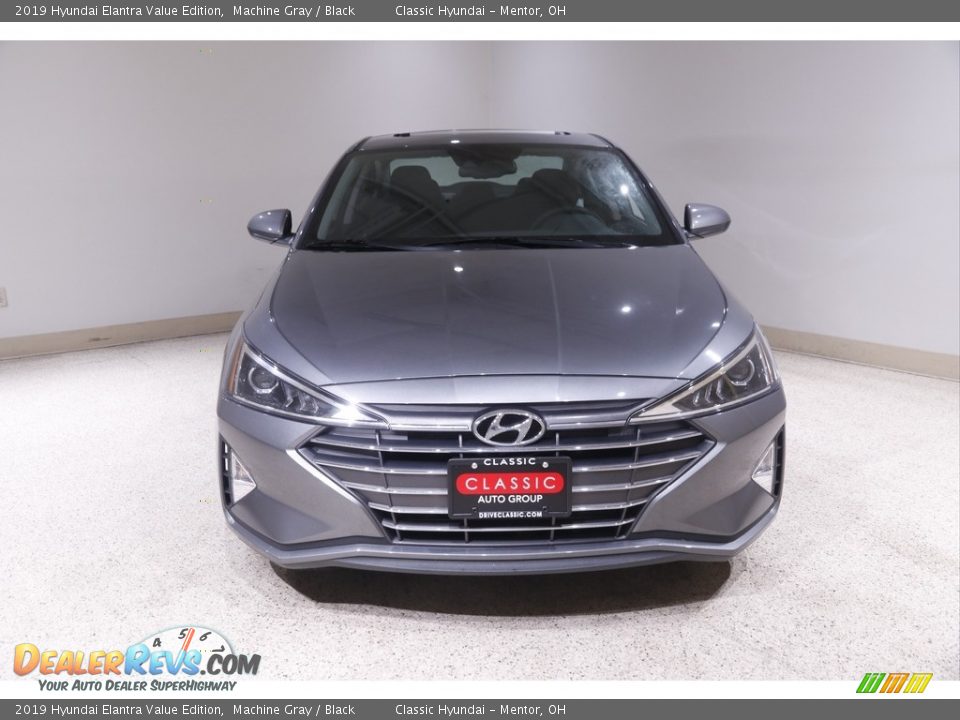 2019 Hyundai Elantra Value Edition Machine Gray / Black Photo #2