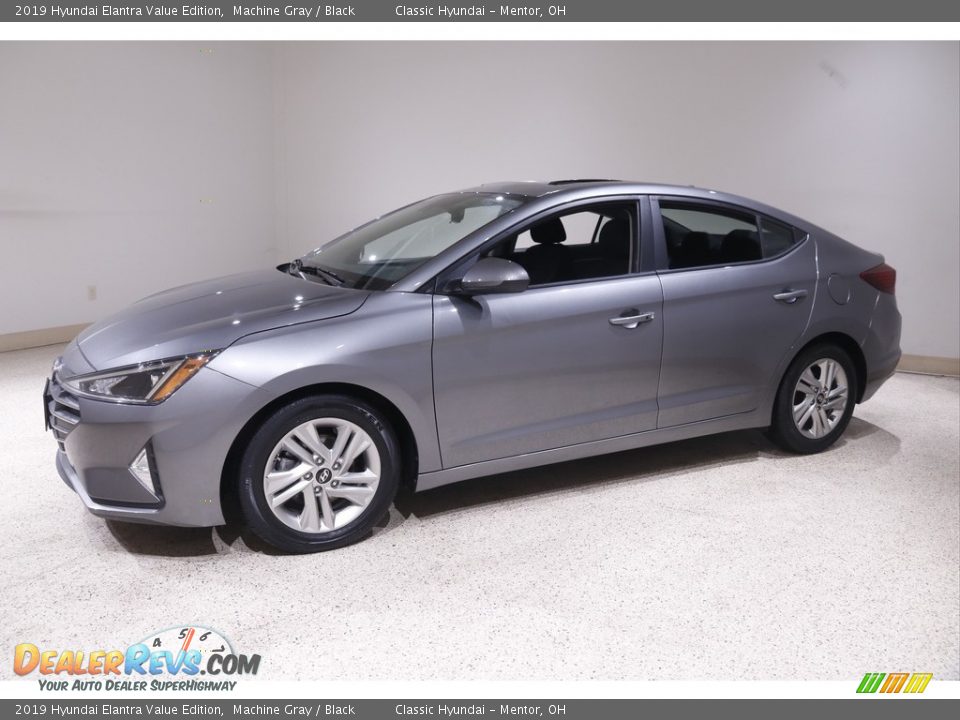 2019 Hyundai Elantra Value Edition Machine Gray / Black Photo #3