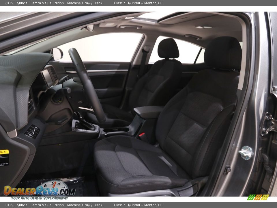 2019 Hyundai Elantra Value Edition Machine Gray / Black Photo #5