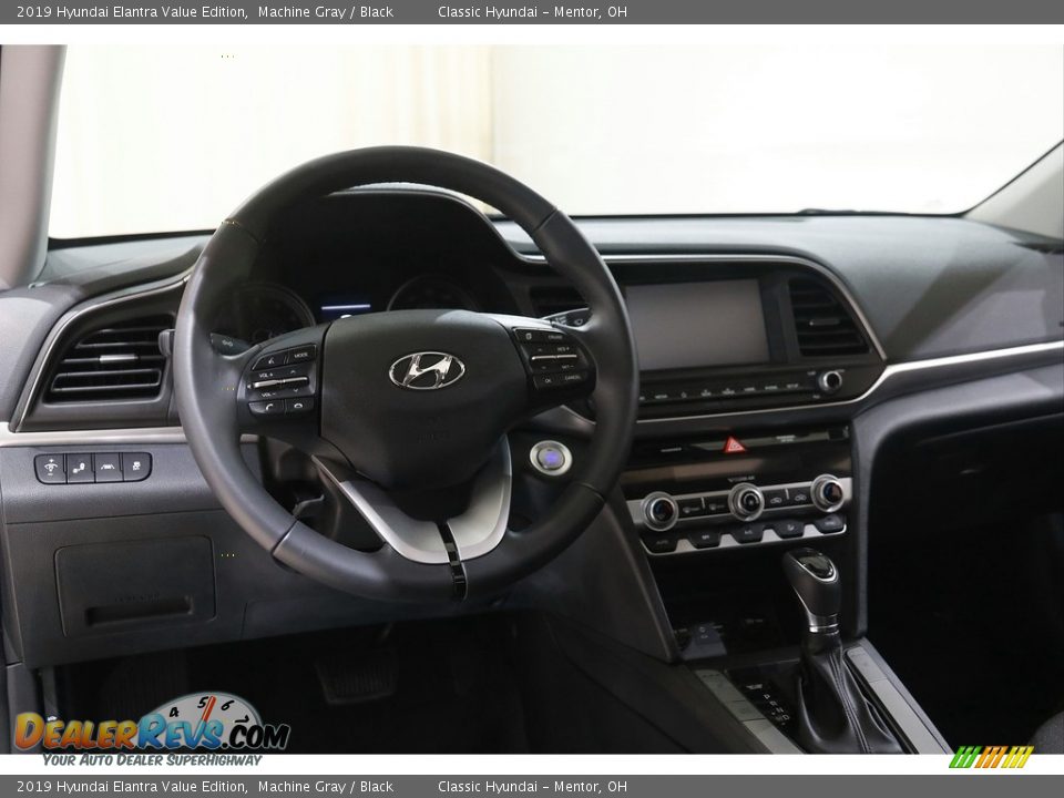 2019 Hyundai Elantra Value Edition Machine Gray / Black Photo #6