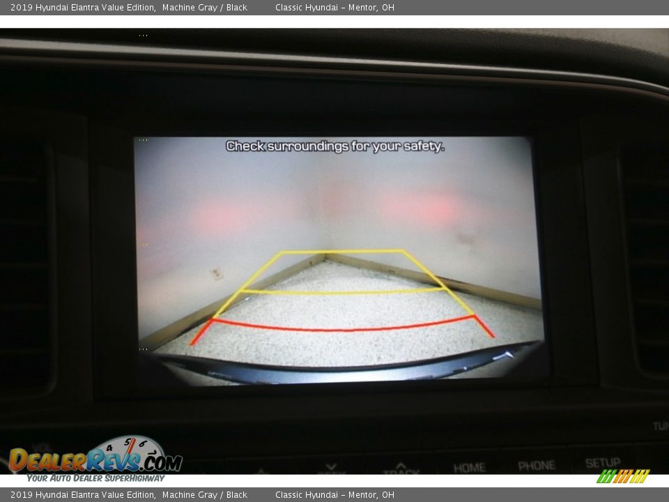 2019 Hyundai Elantra Value Edition Machine Gray / Black Photo #10