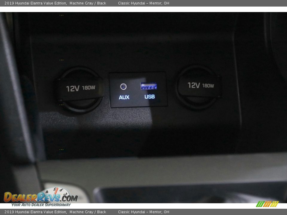 2019 Hyundai Elantra Value Edition Machine Gray / Black Photo #11