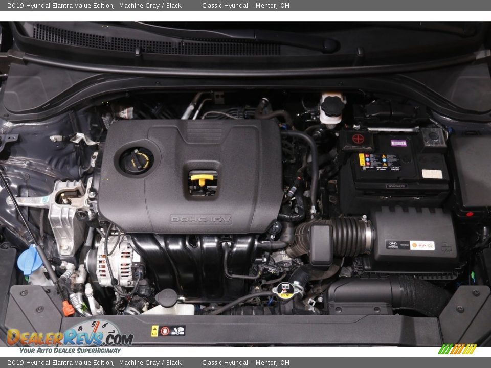 2019 Hyundai Elantra Value Edition Machine Gray / Black Photo #17