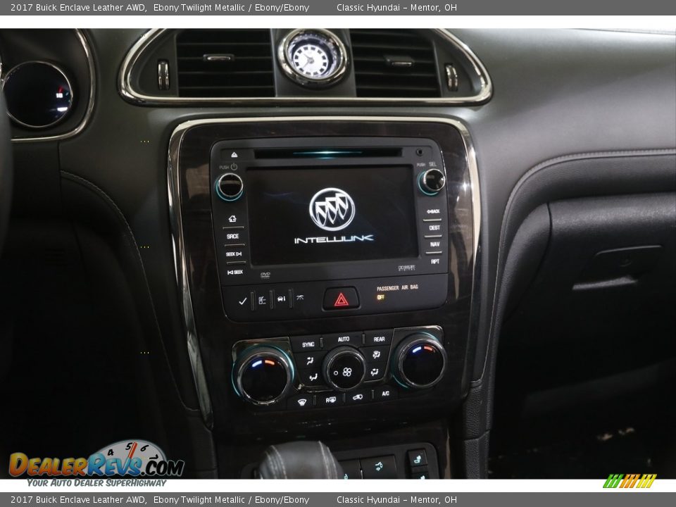 2017 Buick Enclave Leather AWD Ebony Twilight Metallic / Ebony/Ebony Photo #9