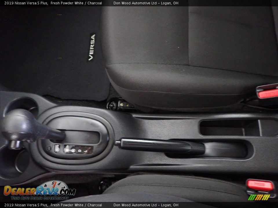 2019 Nissan Versa S Plus Fresh Powder White / Charcoal Photo #20