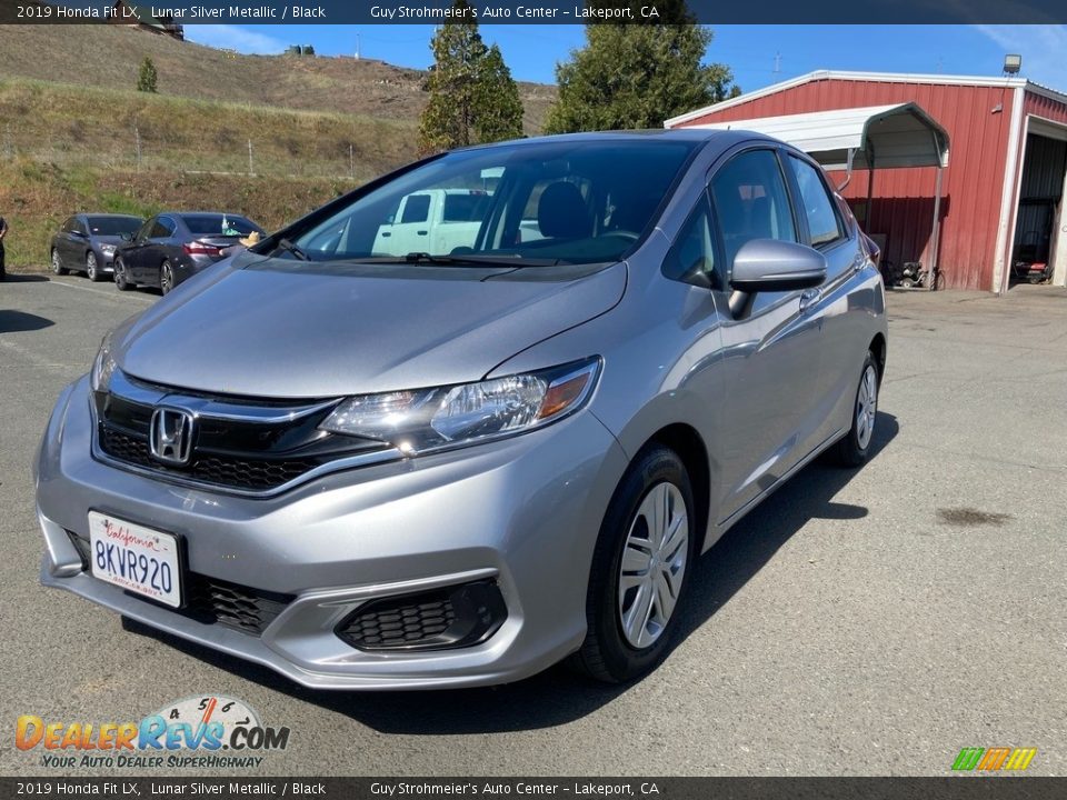 2019 Honda Fit LX Lunar Silver Metallic / Black Photo #3