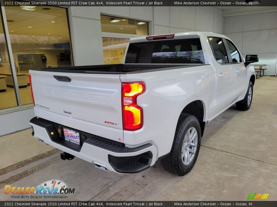 2022 Chevrolet Silverado 1500 Limited RST Crew Cab 4x4 Iridescent Pearl Tricoat / Jet Black Photo #4