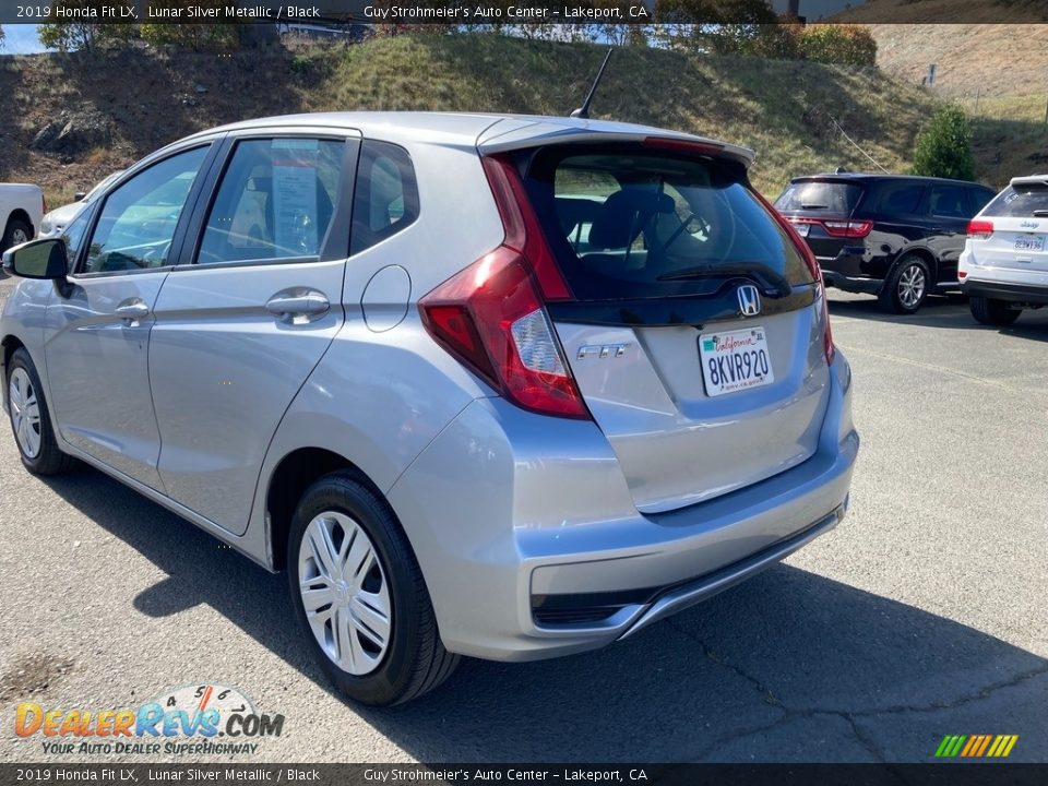 2019 Honda Fit LX Lunar Silver Metallic / Black Photo #4