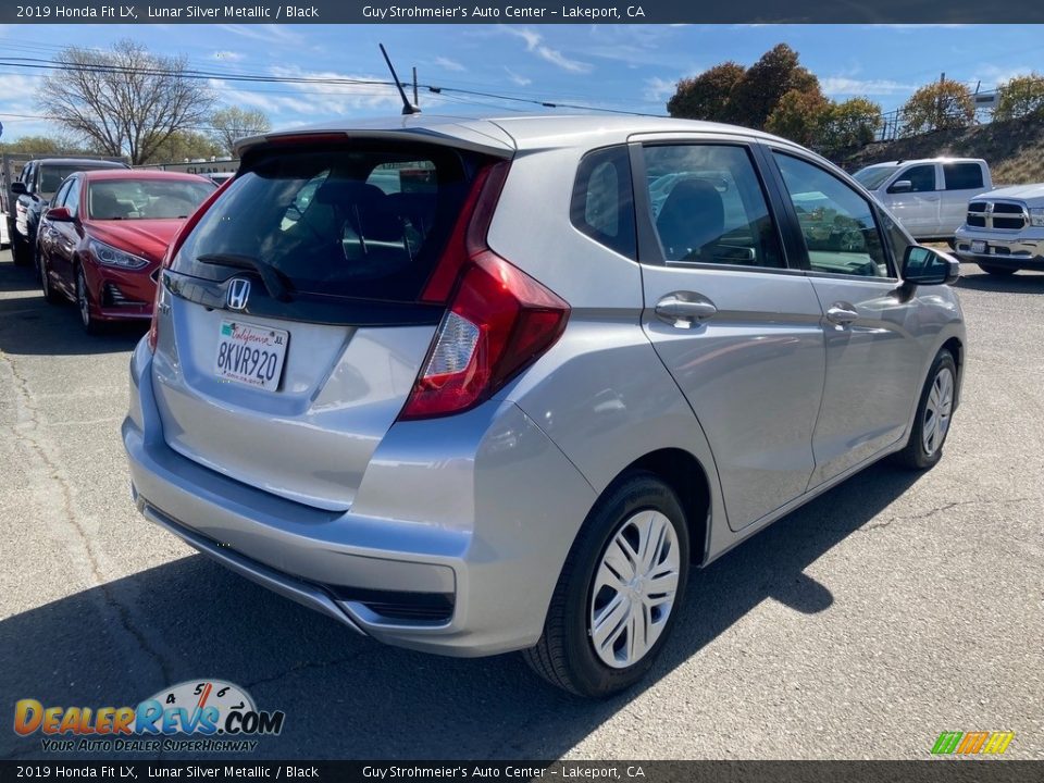 2019 Honda Fit LX Lunar Silver Metallic / Black Photo #5