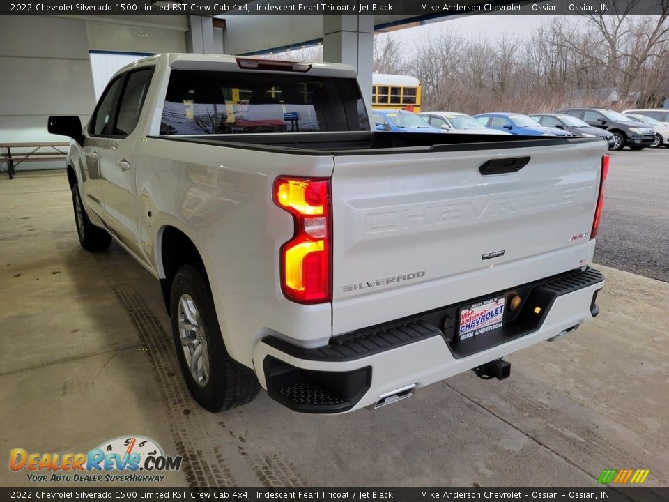 2022 Chevrolet Silverado 1500 Limited RST Crew Cab 4x4 Iridescent Pearl Tricoat / Jet Black Photo #7