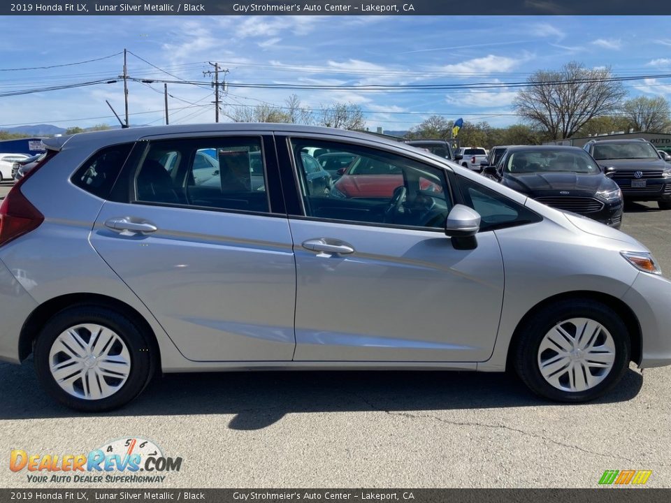 2019 Honda Fit LX Lunar Silver Metallic / Black Photo #6