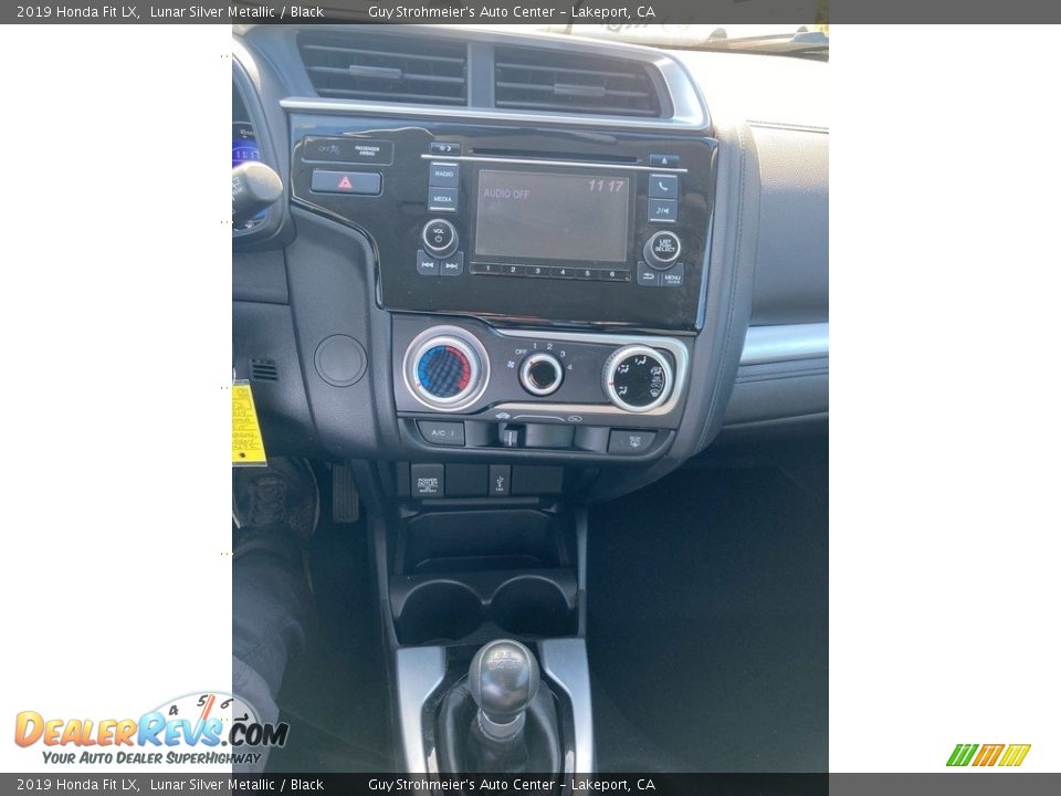 2019 Honda Fit LX Lunar Silver Metallic / Black Photo #8