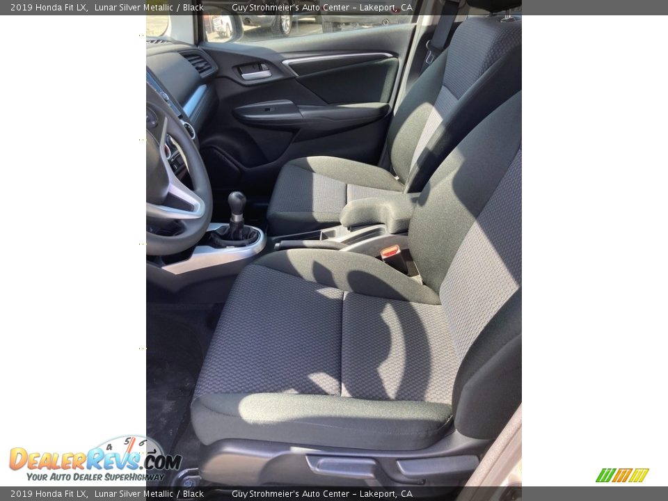 2019 Honda Fit LX Lunar Silver Metallic / Black Photo #9