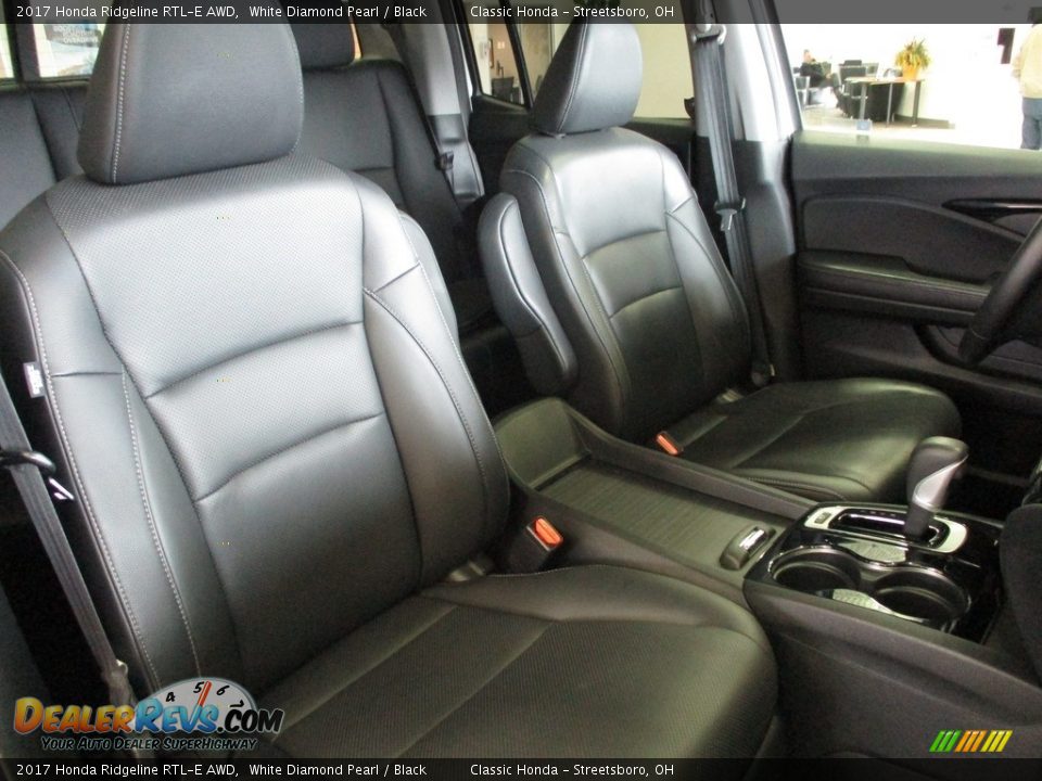 2017 Honda Ridgeline RTL-E AWD White Diamond Pearl / Black Photo #20