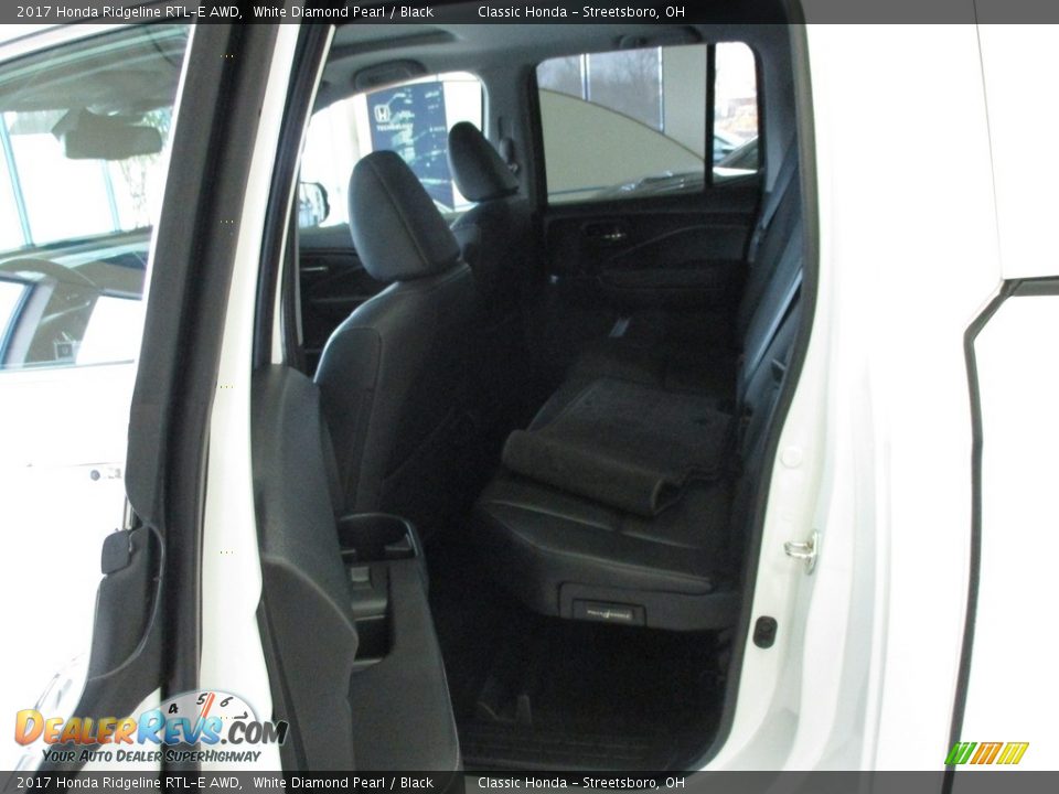 2017 Honda Ridgeline RTL-E AWD White Diamond Pearl / Black Photo #26