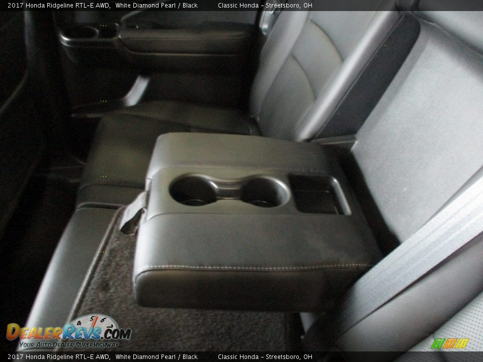2017 Honda Ridgeline RTL-E AWD White Diamond Pearl / Black Photo #28