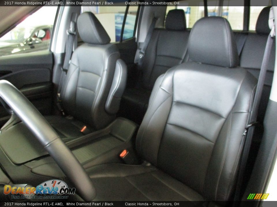 2017 Honda Ridgeline RTL-E AWD White Diamond Pearl / Black Photo #31