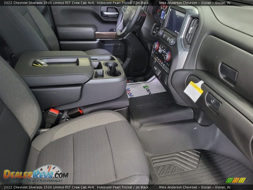 2022 Chevrolet Silverado 1500 Limited RST Crew Cab 4x4 Iridescent Pearl Tricoat / Jet Black Photo #24