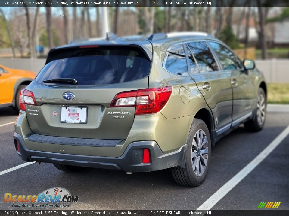 2019 Subaru Outback 3.6R Touring Wilderness Green Metallic / Java Brown Photo #3