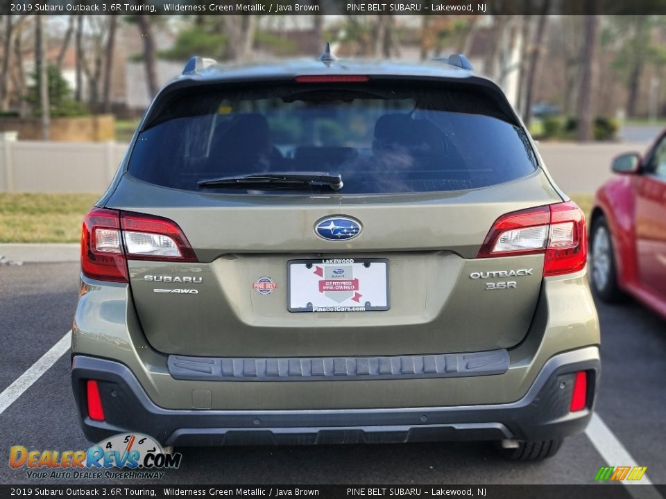 2019 Subaru Outback 3.6R Touring Wilderness Green Metallic / Java Brown Photo #4