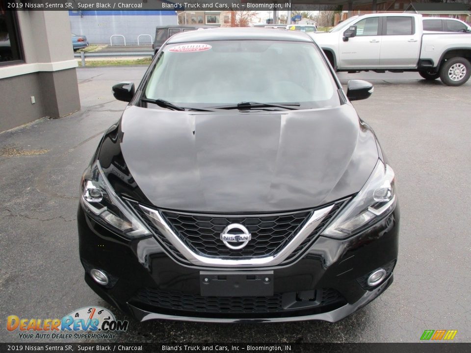 2019 Nissan Sentra SR Super Black / Charcoal Photo #26