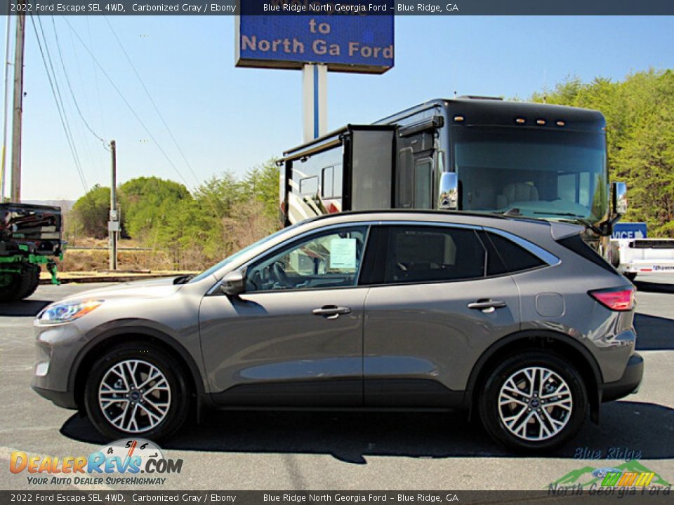 2022 Ford Escape SEL 4WD Carbonized Gray / Ebony Photo #2