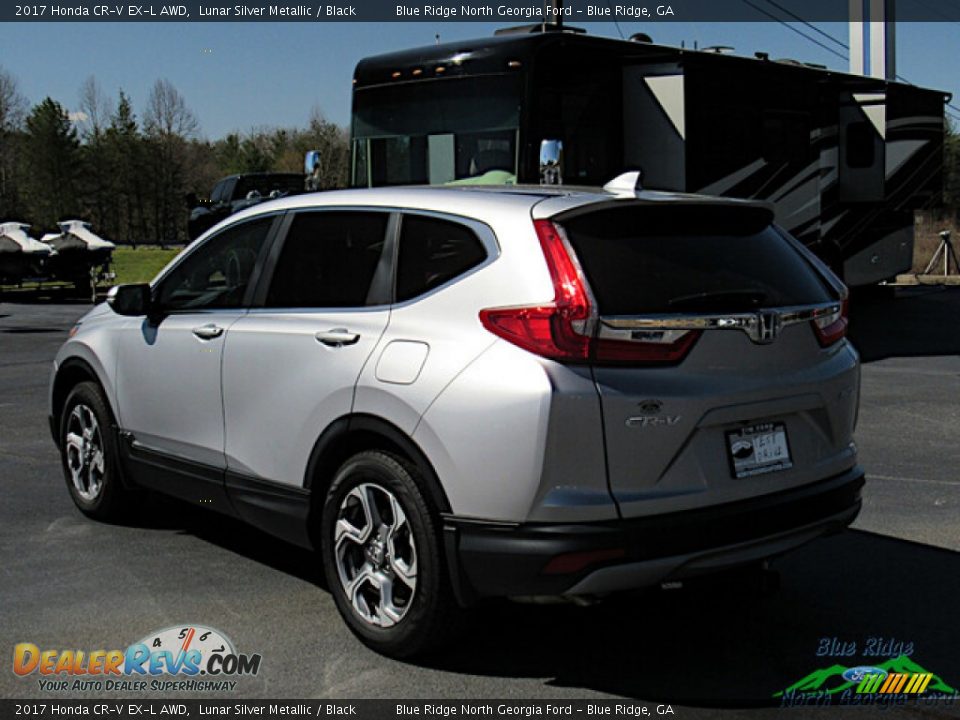 2017 Honda CR-V EX-L AWD Lunar Silver Metallic / Black Photo #3