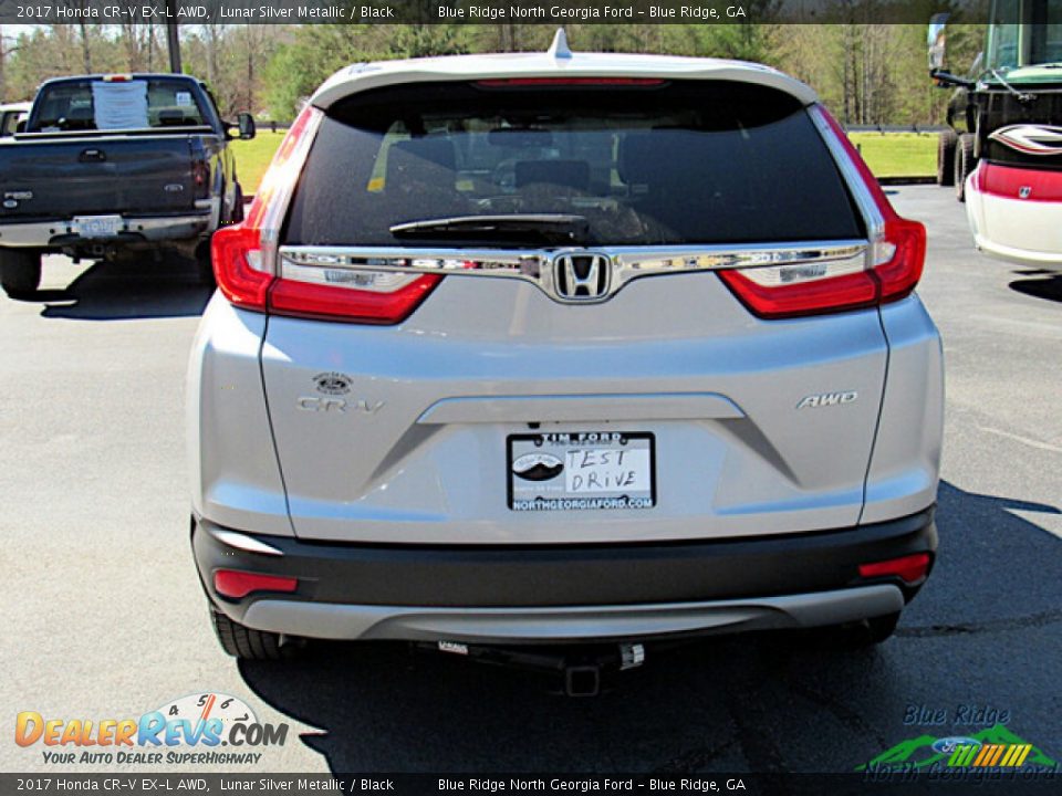 2017 Honda CR-V EX-L AWD Lunar Silver Metallic / Black Photo #4