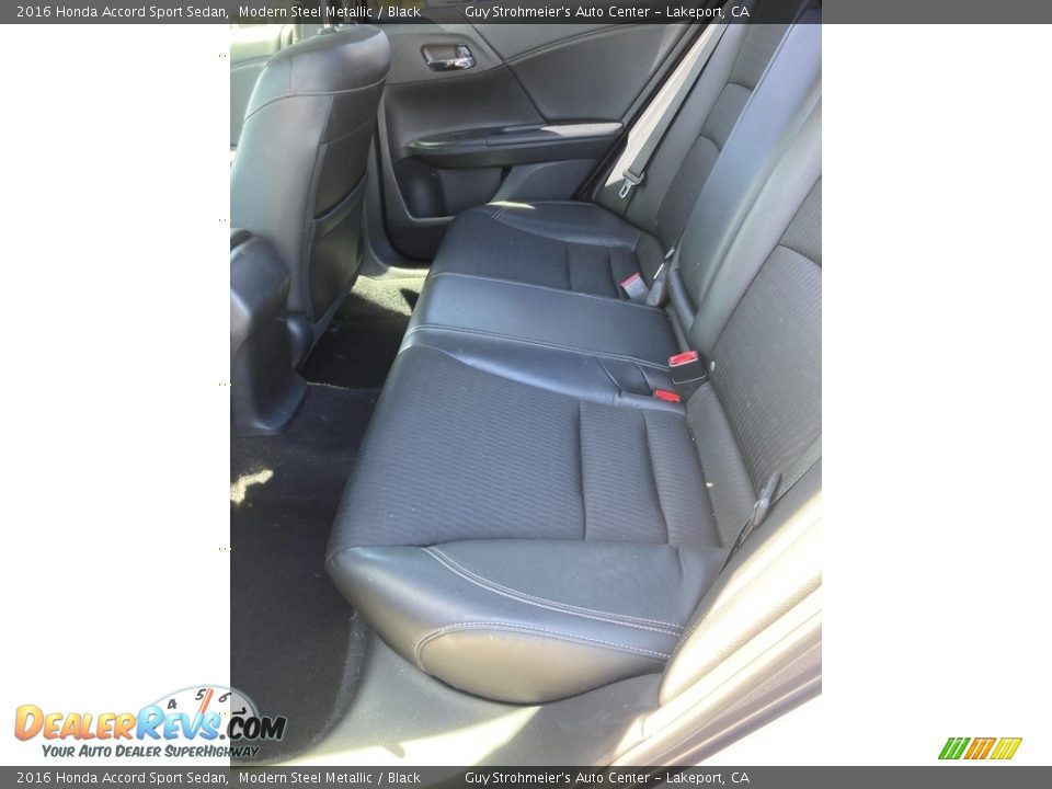 2016 Honda Accord Sport Sedan Modern Steel Metallic / Black Photo #5