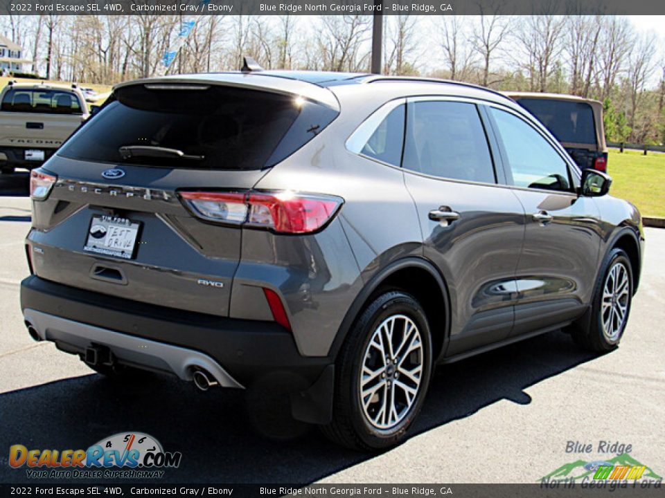 2022 Ford Escape SEL 4WD Carbonized Gray / Ebony Photo #5