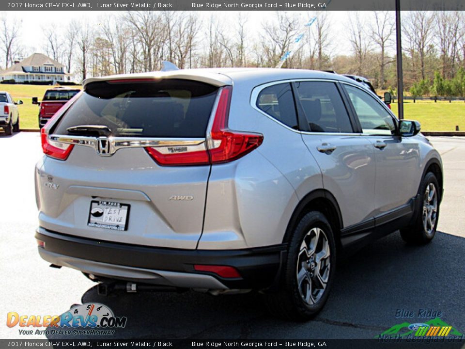 2017 Honda CR-V EX-L AWD Lunar Silver Metallic / Black Photo #5