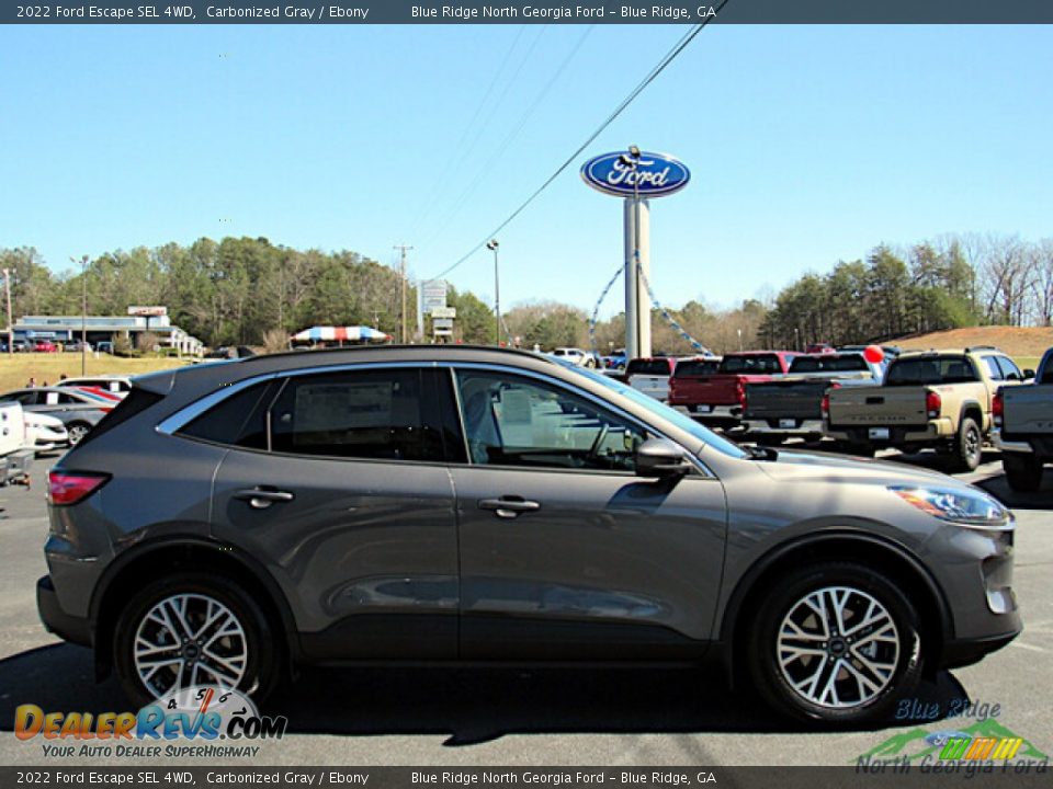 2022 Ford Escape SEL 4WD Carbonized Gray / Ebony Photo #6