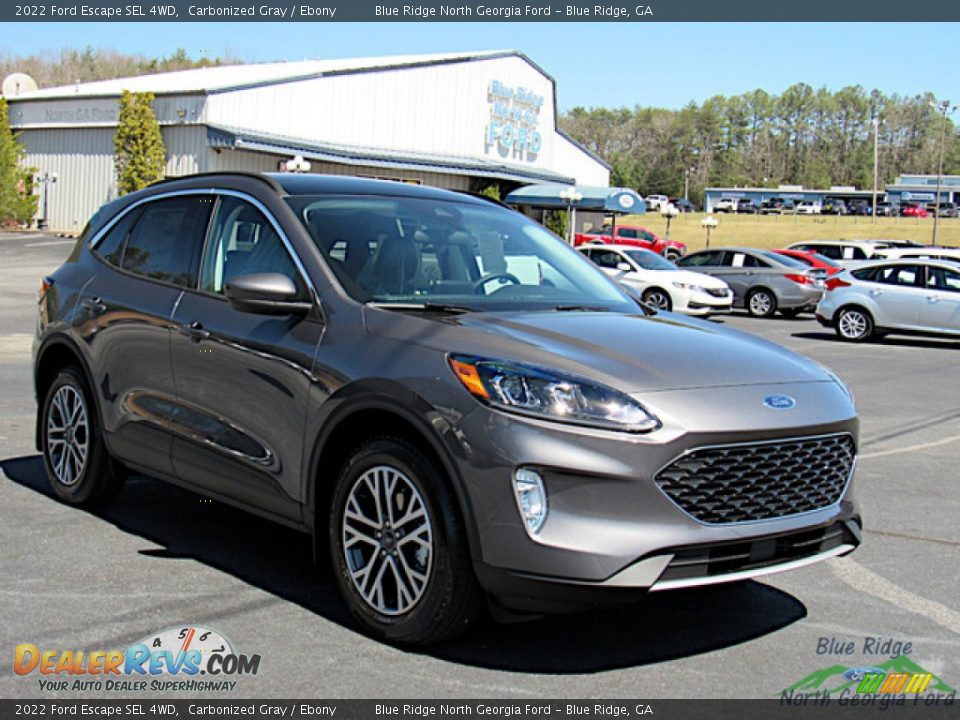 2022 Ford Escape SEL 4WD Carbonized Gray / Ebony Photo #7