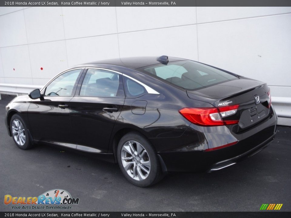 2018 Honda Accord LX Sedan Kona Coffee Metallic / Ivory Photo #7