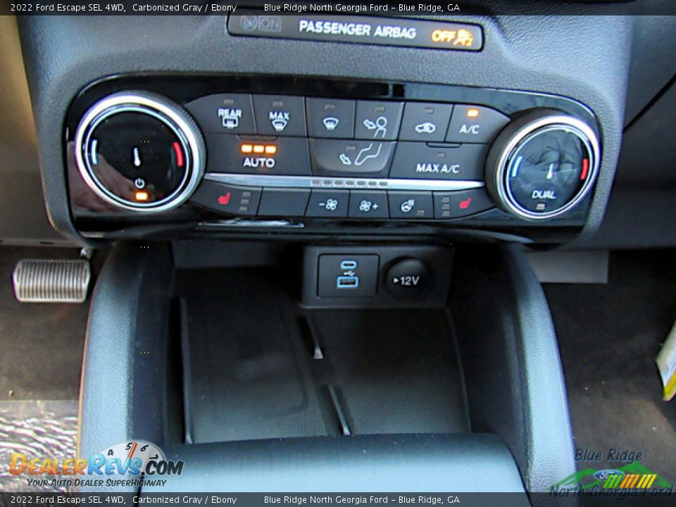 2022 Ford Escape SEL 4WD Carbonized Gray / Ebony Photo #20