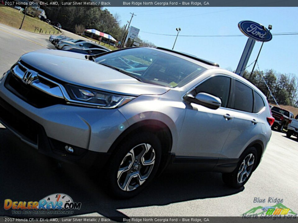 2017 Honda CR-V EX-L AWD Lunar Silver Metallic / Black Photo #23