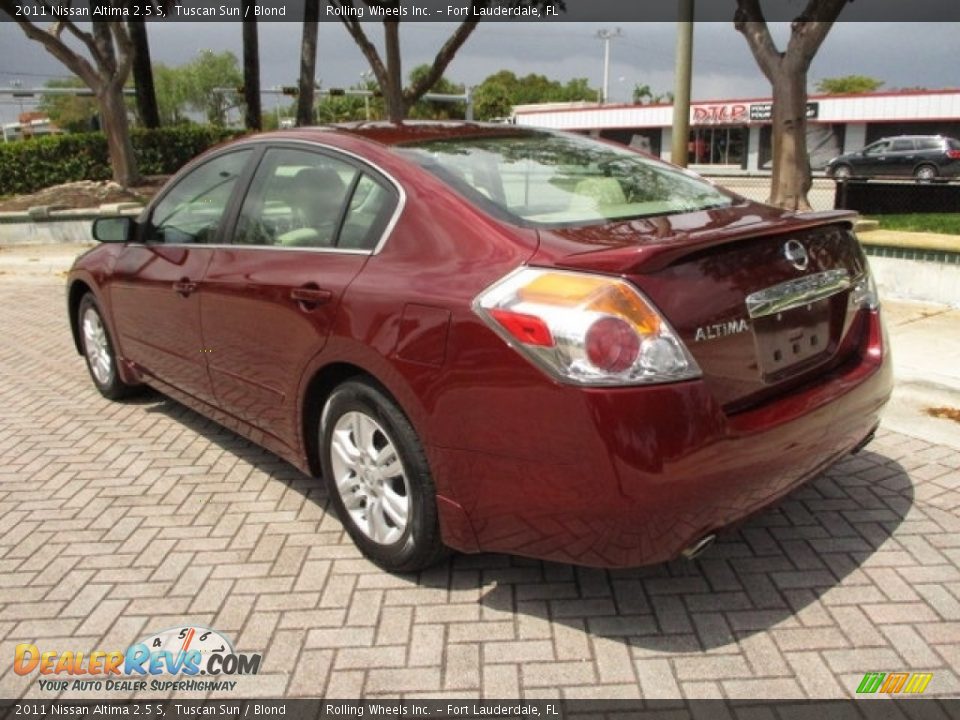 2011 Nissan Altima 2.5 S Tuscan Sun / Blond Photo #5