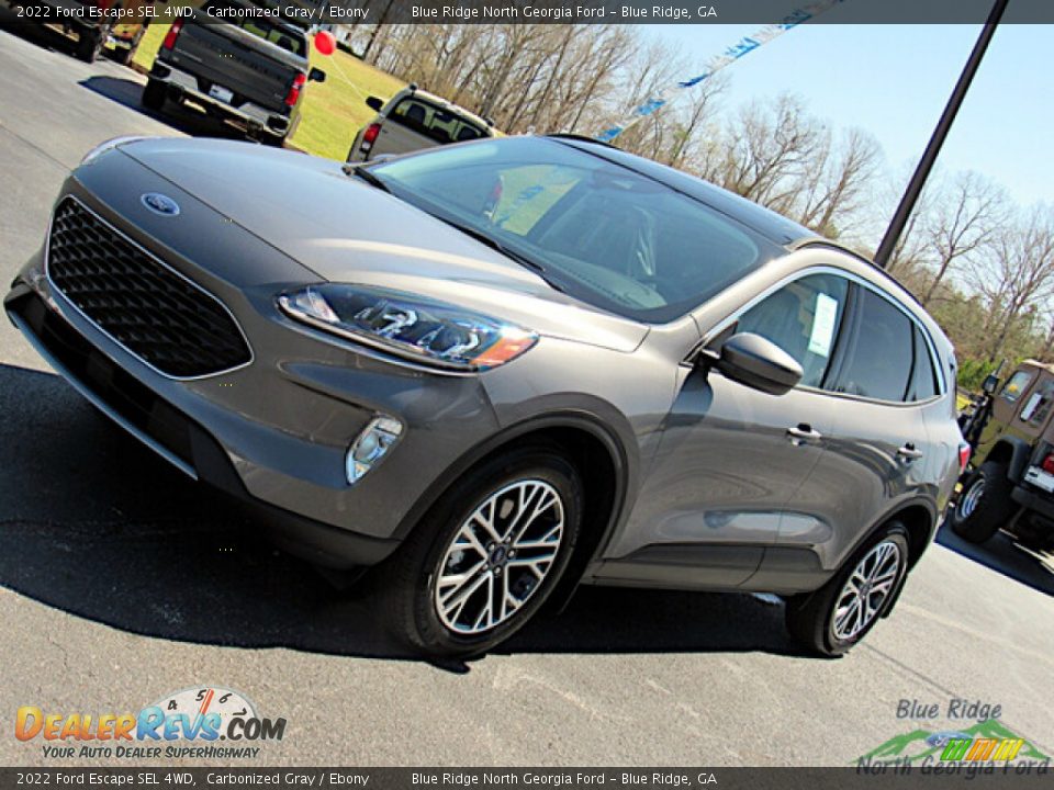 2022 Ford Escape SEL 4WD Carbonized Gray / Ebony Photo #24