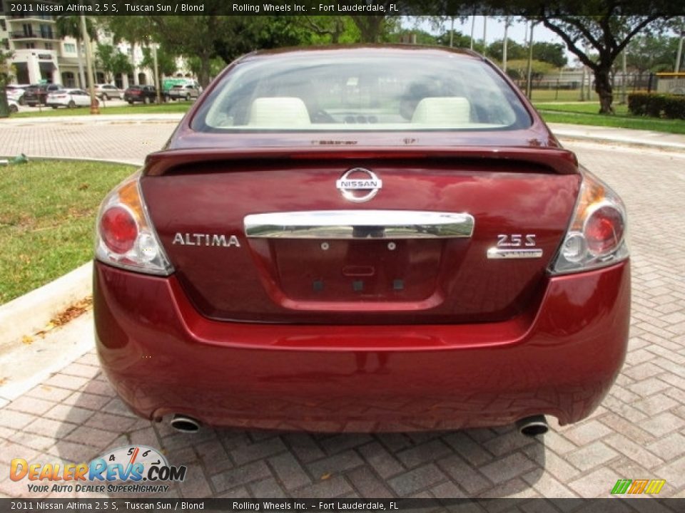 2011 Nissan Altima 2.5 S Tuscan Sun / Blond Photo #7