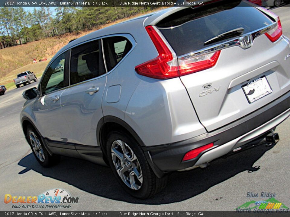 2017 Honda CR-V EX-L AWD Lunar Silver Metallic / Black Photo #26