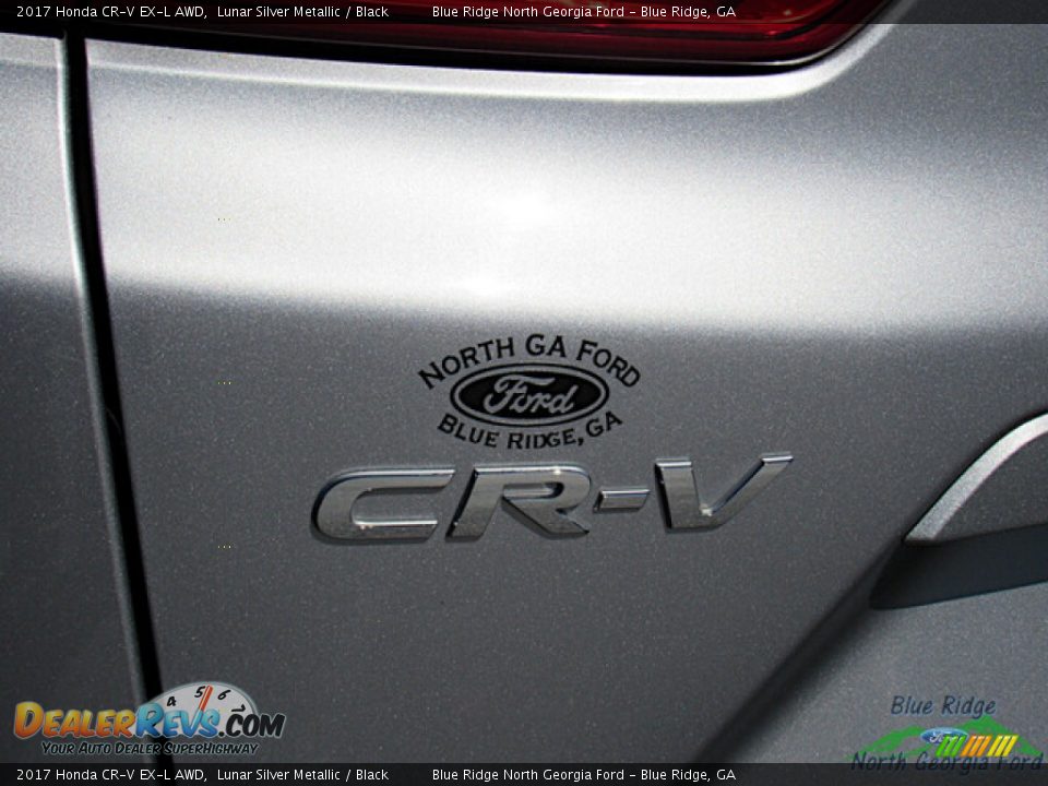 2017 Honda CR-V EX-L AWD Lunar Silver Metallic / Black Photo #27