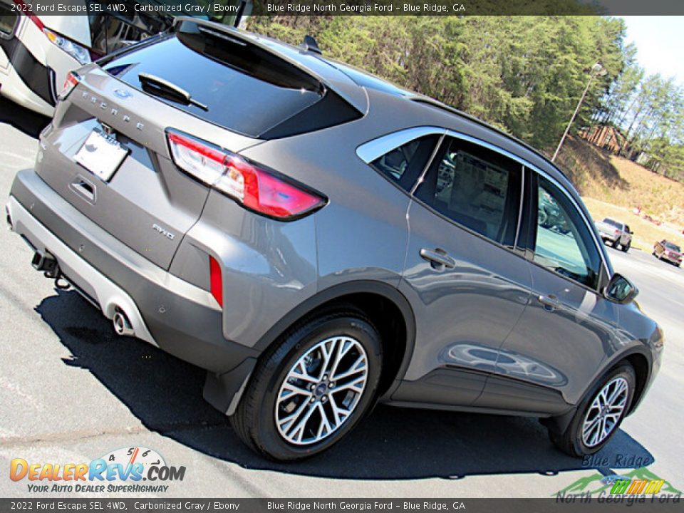 2022 Ford Escape SEL 4WD Carbonized Gray / Ebony Photo #26