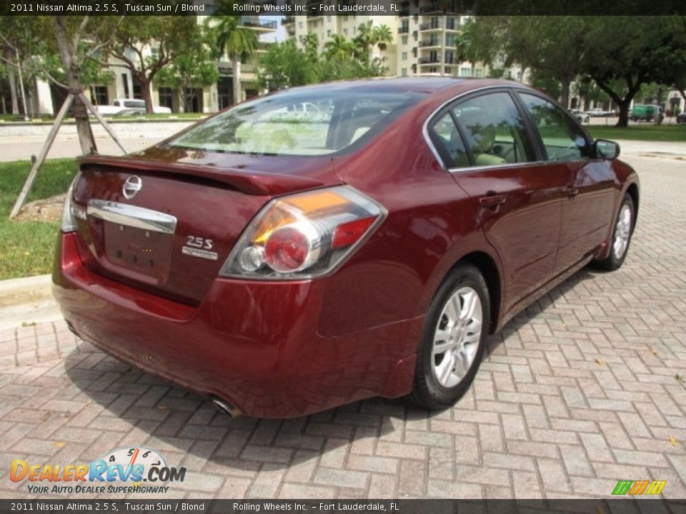 2011 Nissan Altima 2.5 S Tuscan Sun / Blond Photo #9