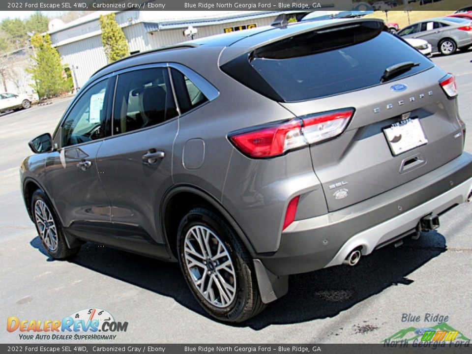 2022 Ford Escape SEL 4WD Carbonized Gray / Ebony Photo #27