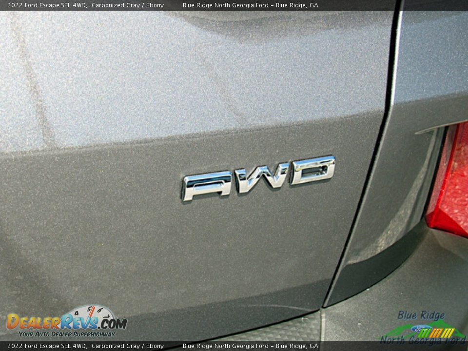 2022 Ford Escape SEL 4WD Carbonized Gray / Ebony Photo #29