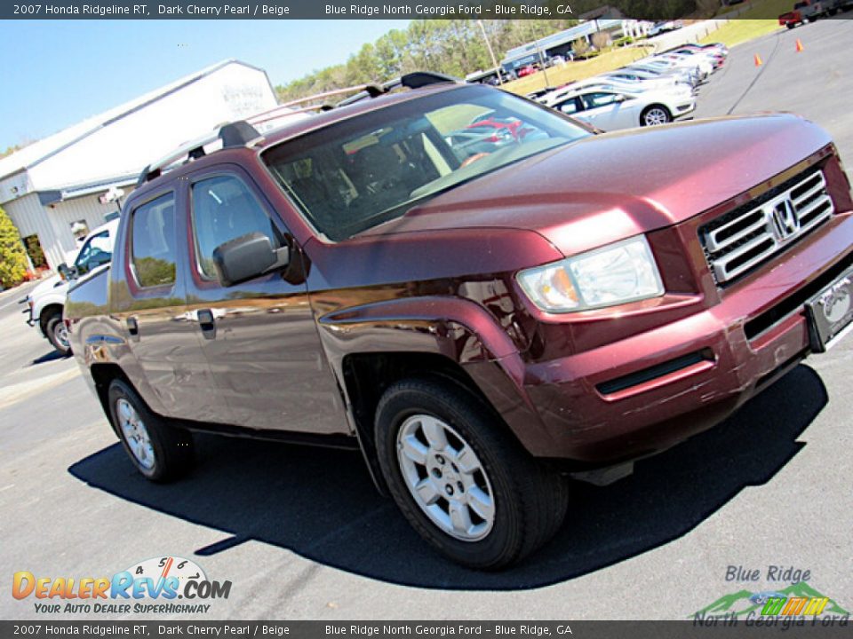 2007 Honda Ridgeline RT Dark Cherry Pearl / Beige Photo #18