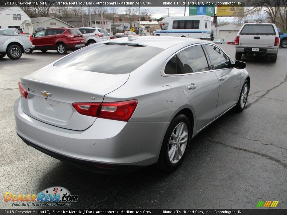 2018 Chevrolet Malibu LT Silver Ice Metallic / Dark Atmosphere/­Medium Ash Gray Photo #4