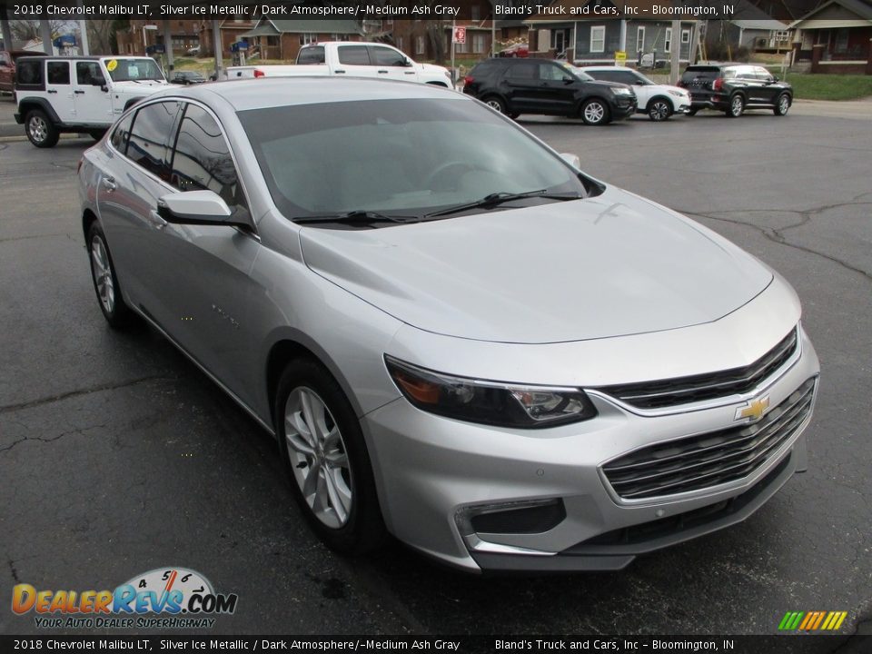 2018 Chevrolet Malibu LT Silver Ice Metallic / Dark Atmosphere/­Medium Ash Gray Photo #5