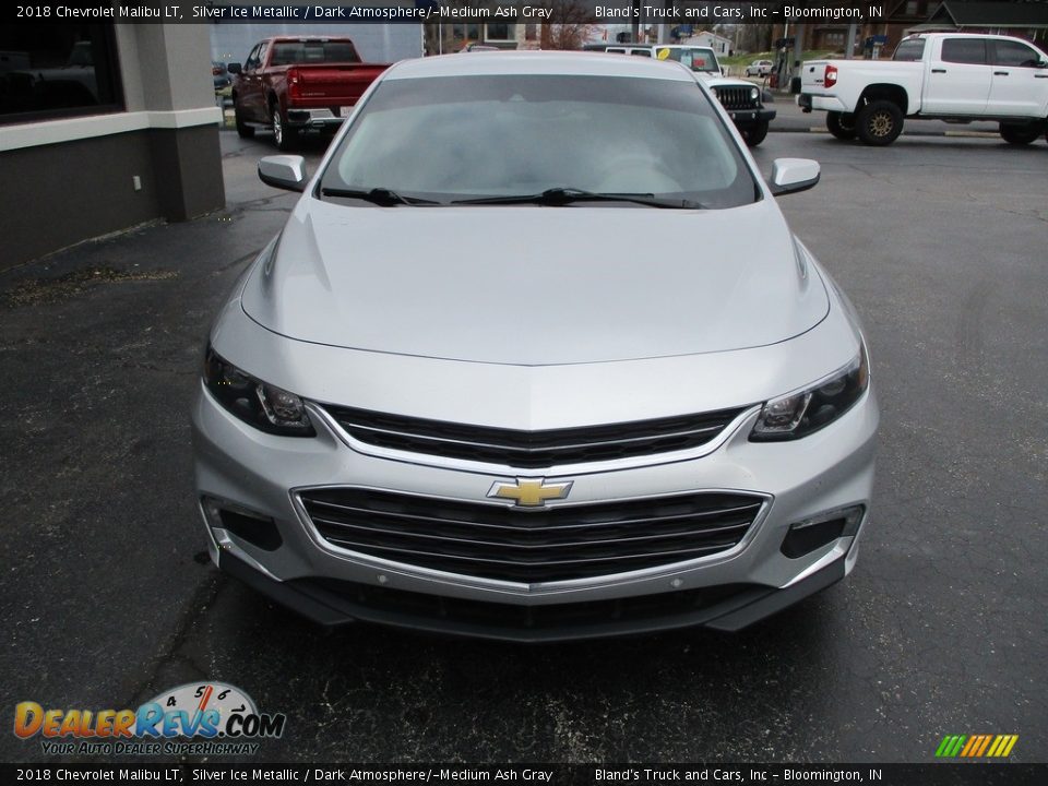 2018 Chevrolet Malibu LT Silver Ice Metallic / Dark Atmosphere/­Medium Ash Gray Photo #22